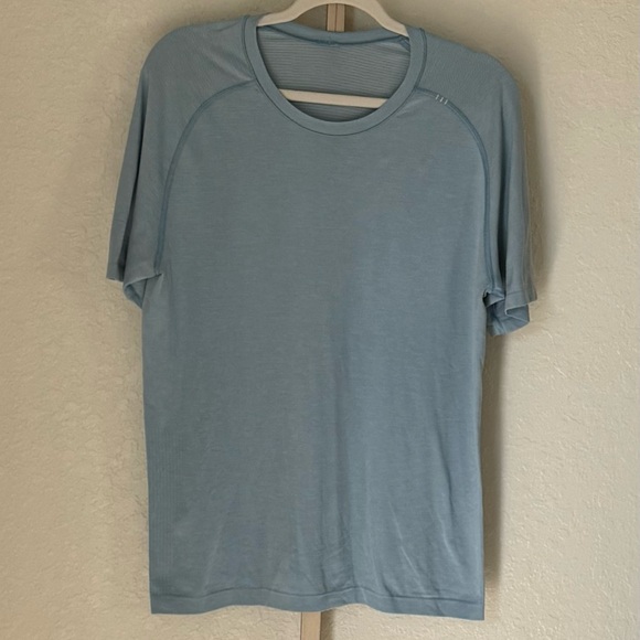 Lululemon Peroxide Breeze Blue Metal Vent Tech SS 2.0 Shirt – Men’s Size M - Picture 4 of 9